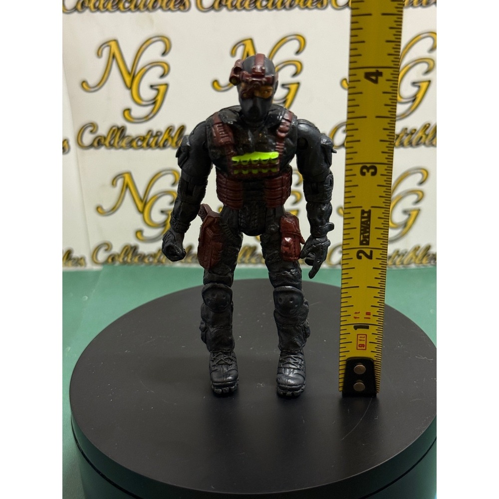 G.I Joe Figure Soldier Black Red Tactical Gear Military Toy Collectible